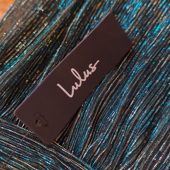 Lulus Metallic Dress - Picture 9 of 12